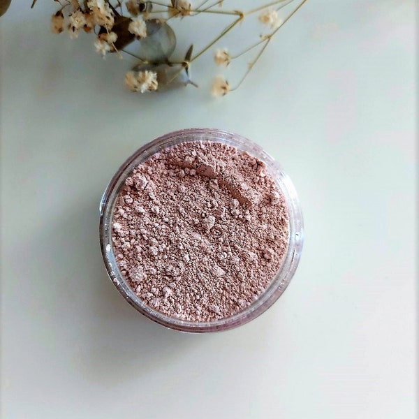 Organic Hibiscus, Rose +  Rosehip Radiant - Anti-aging, Wrinkles, Tone, Tighten, Replenish Dry Clay Masque. Vegan. Non GMO. No preservatives