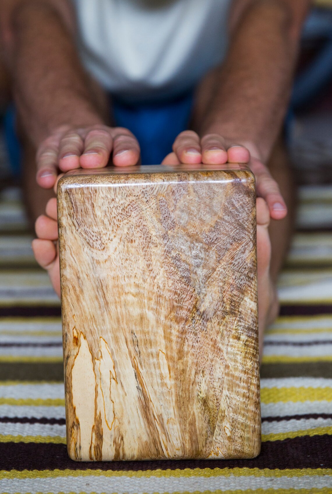 Mango Wood Yoga Blocksingle block Etsy