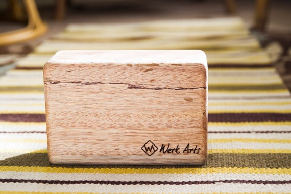 solid wood yoga blocks