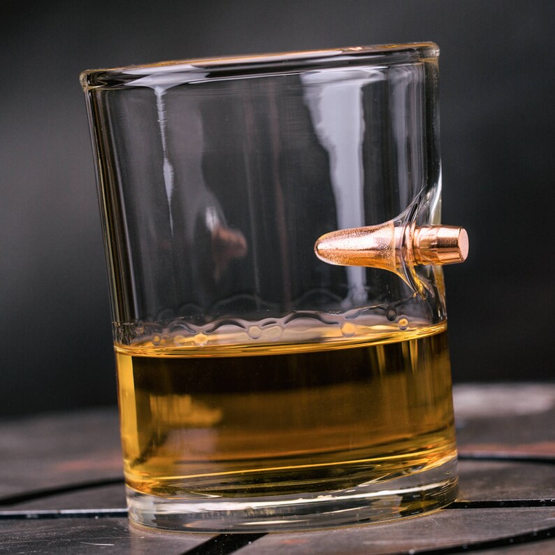 Unique 308 Whiskey Tumbler Drinking Glass Rocks Glasses Scotch Glasses