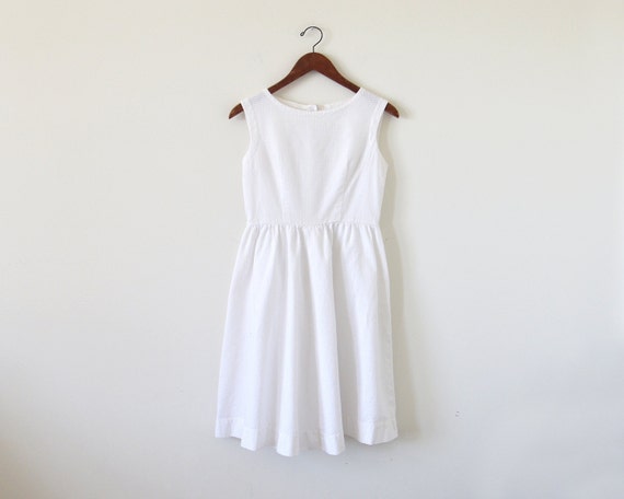 simply white dress