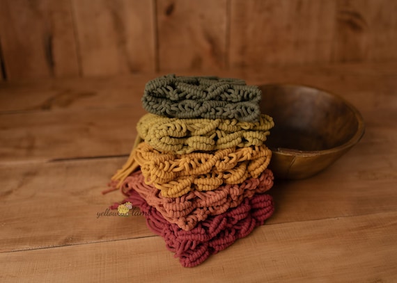 Macrame Blanket Boho Style Photo Props Etsy