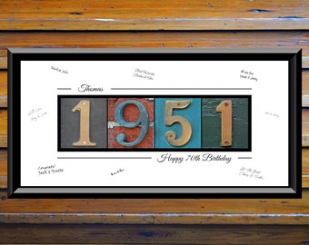 70th Birthday Gift For Men Etsy