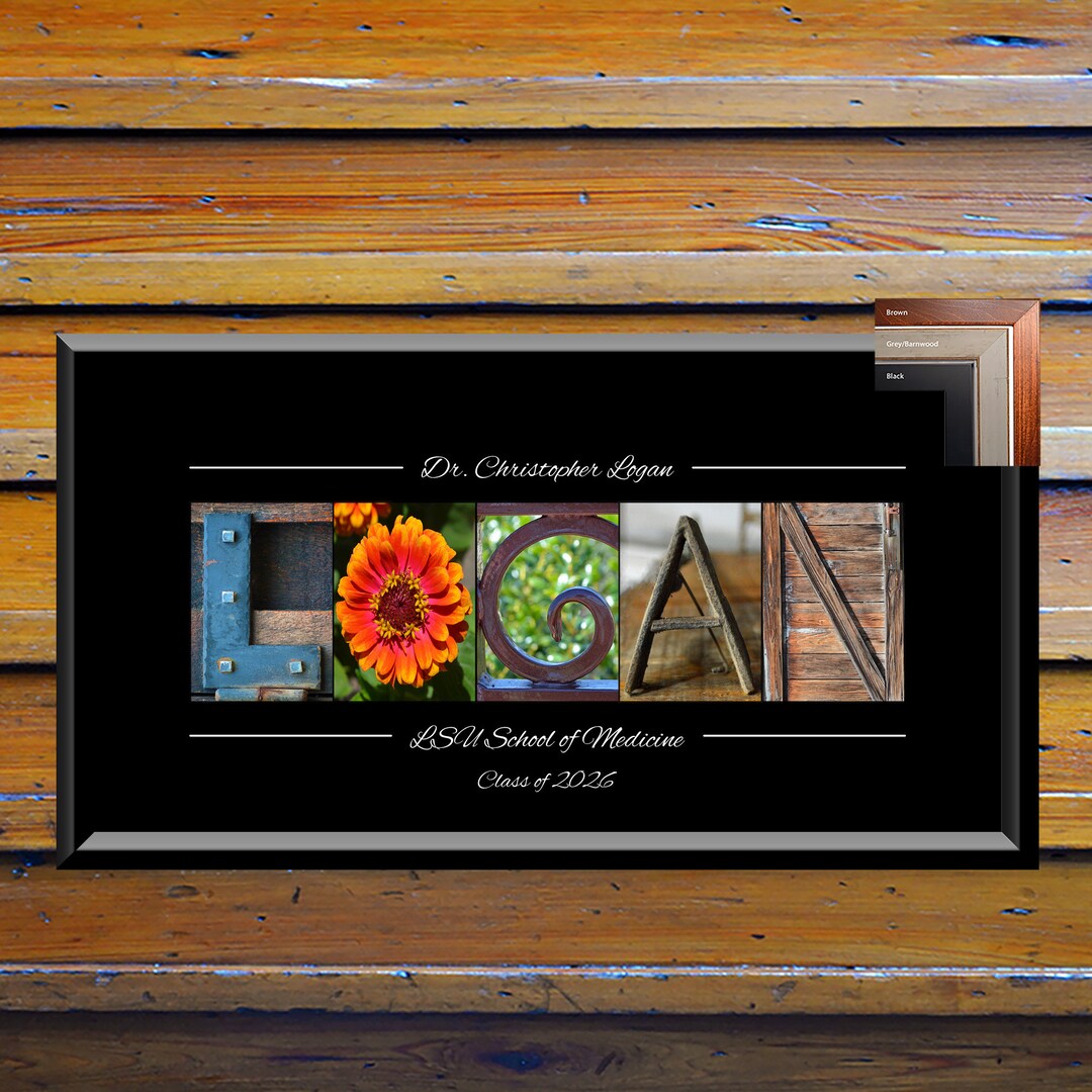 Last Name Wall Art, Alphabet Photography Name Wall Art, Alphabet Art
