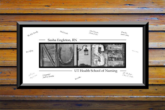 Nurse Graduation Party Decorations Guest Book Guestbook Etsy