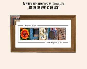 15 Year Anniversary Gift for Couple | Personalized Anniversary Keepsake | Meaningful 15th Wedding Anniversary Gift