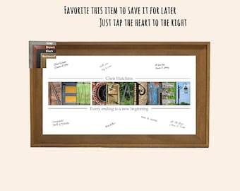 Goodbye Gifts for Coworkers Leaving | Going Away New Chapter Print | Farewell Keepsake Sign