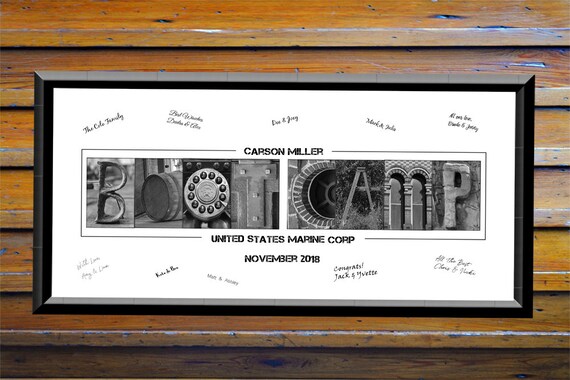 Military Deployment Gift Basic Training Graduation Party Etsy