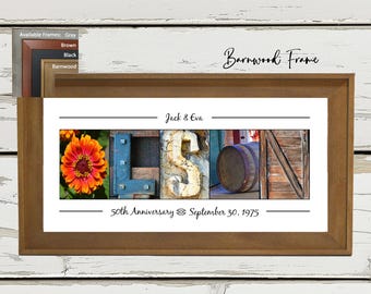 50th Anniversary Gifts For Parents, 50th Wedding Anniversary Gifts For Parents, Gifts For Couples, 50 Year Anniversary Gift Idea For Friends