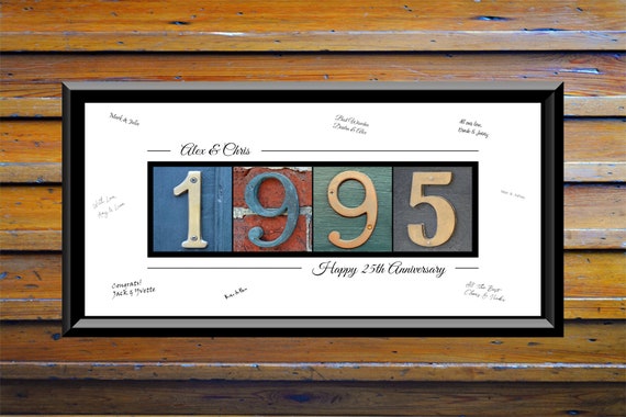 gifts for mom and dad on 25th anniversary