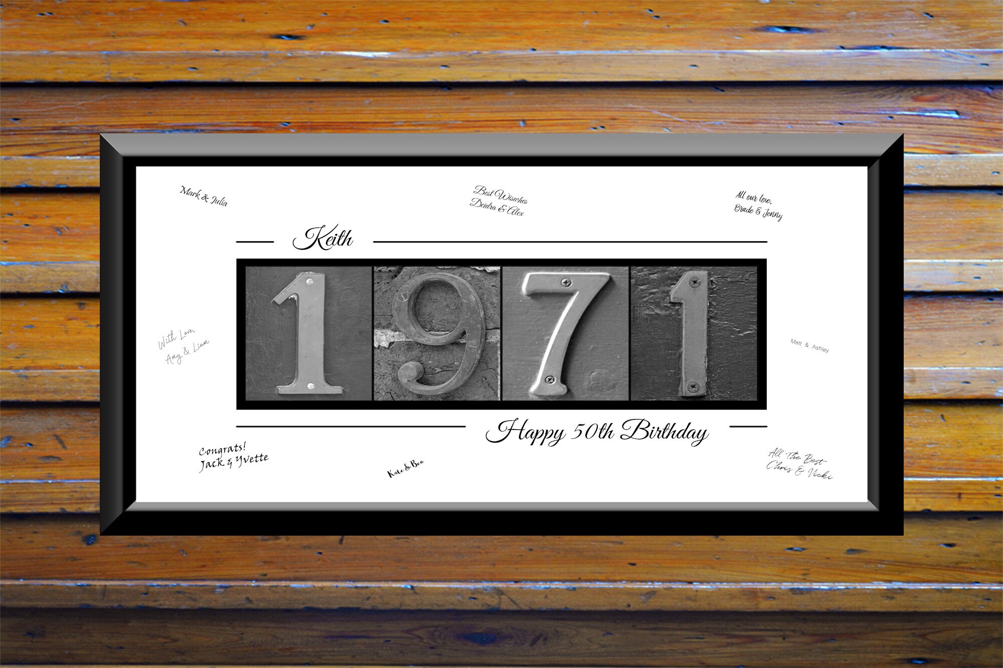 50th Birthday Gift For Him 50th Birthday Gift For Men 50th Etsy