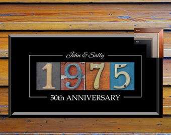 50th Anniversary Gifts For Parents, 50th Wedding Anniversary Gifts For Parents, 50 Year Anniversary Gifts For Couples, Gift For Friends