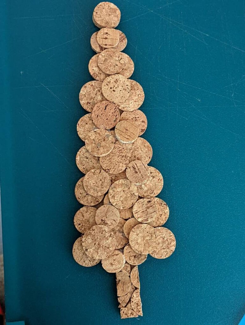 Wine Cork Tree, Wine Cork Tree Wall Decor, Recycled Wine Cork Gift
