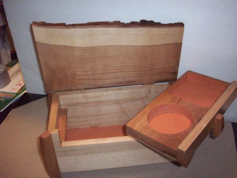 Cherry jewelry chest