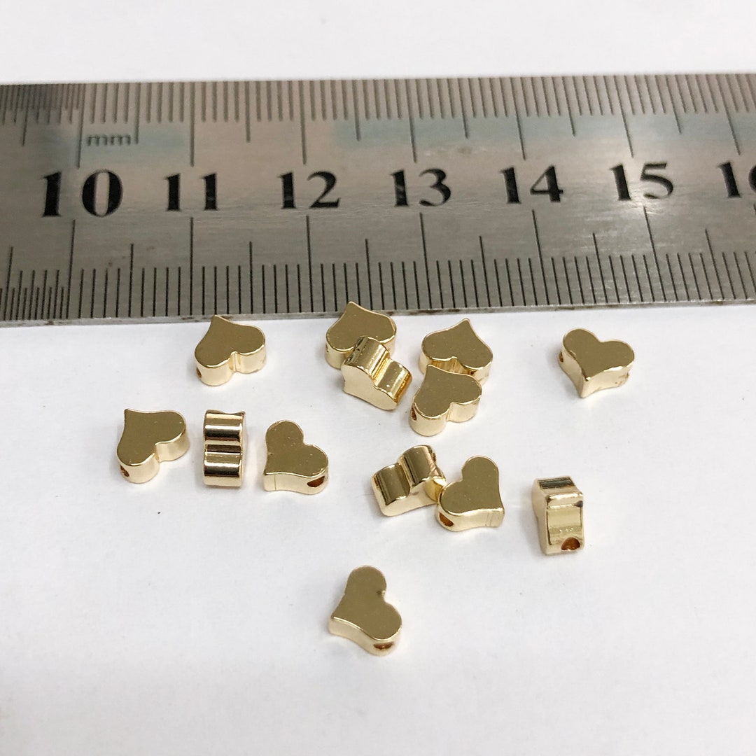 200 Distanziatori Rotondi Per Gioielli In Ottone – 8mm, Foro 2mm, Perline A Disco Oro – Ideali Per Bracciali E Collane Fai Da Te