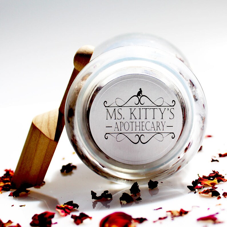 Dried Rose Petals & Epsom Salt Bath Natural Bath Products Etsy