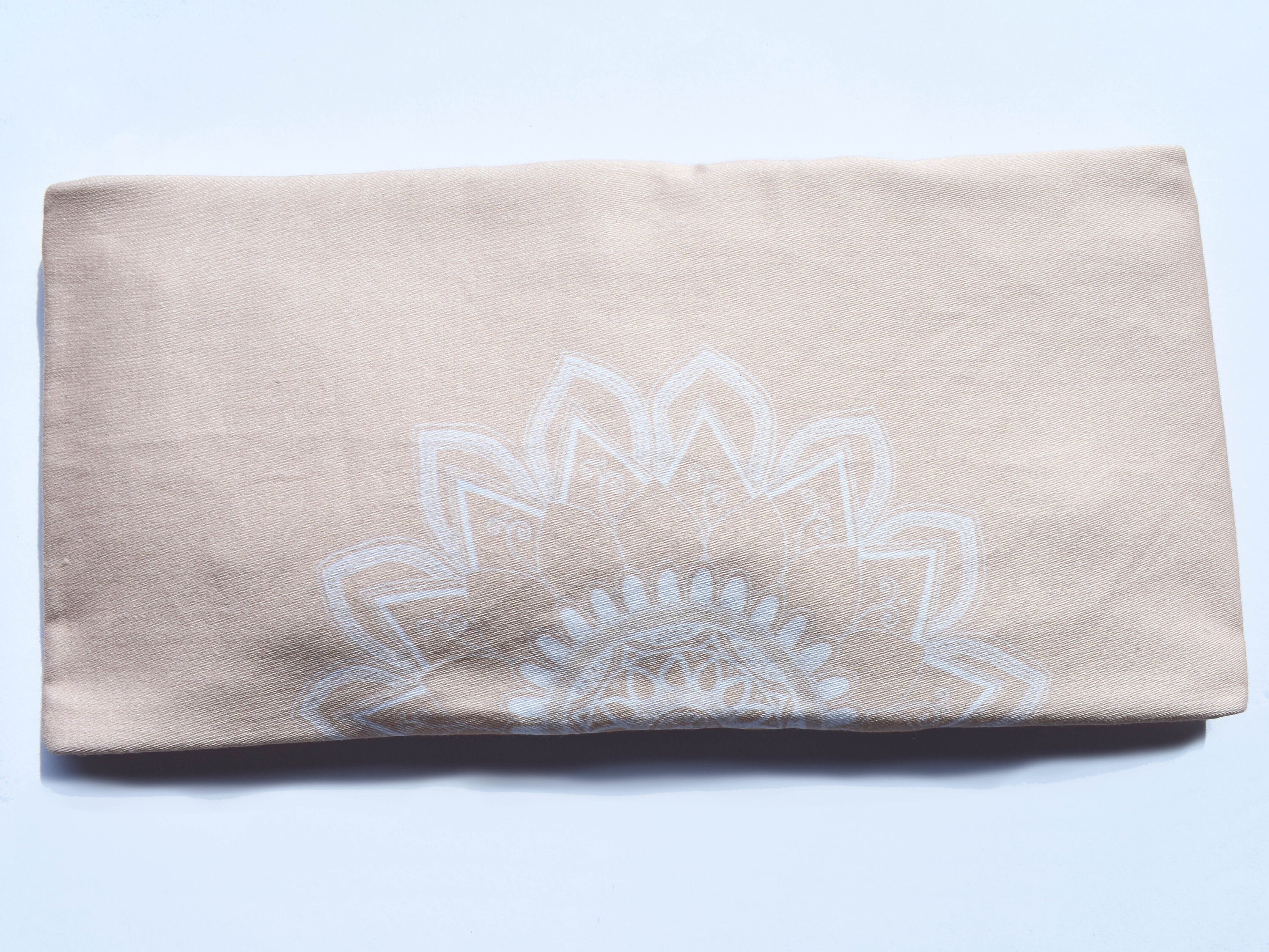 Organic Cotton Savasana Eye Pillow Yoga relaxation Our Etsy