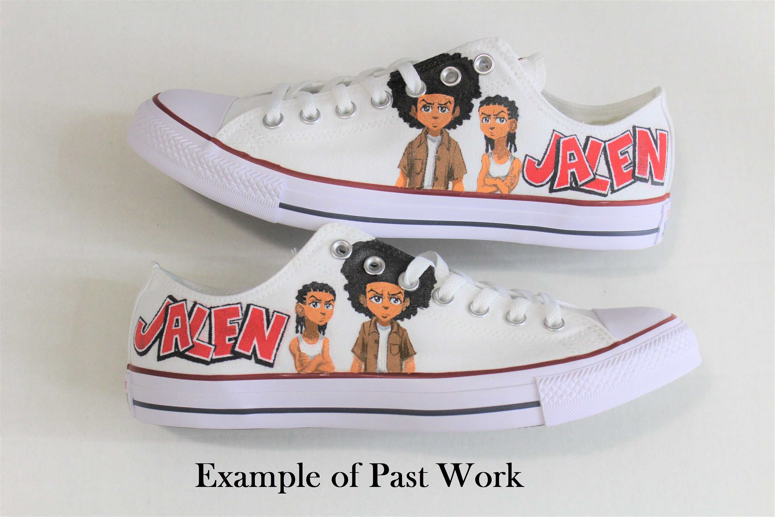 custom low top converse