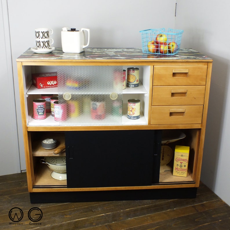 Rare Kandya Kitchenette Larder Cabinet By Frank Guille Etsy