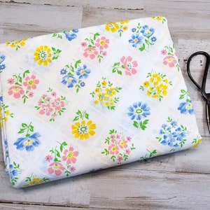 Vintage Fat Quarter-lakenstof - 18 "x 22" - What you see you get - Vintage lakens - Quiltstof-Cottage chique stof-Ambachtelijke stof