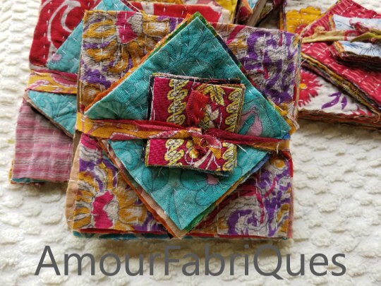 Vintage Cotton Fabric Squares. 2 Charm Pack. Florals.novelty. 
