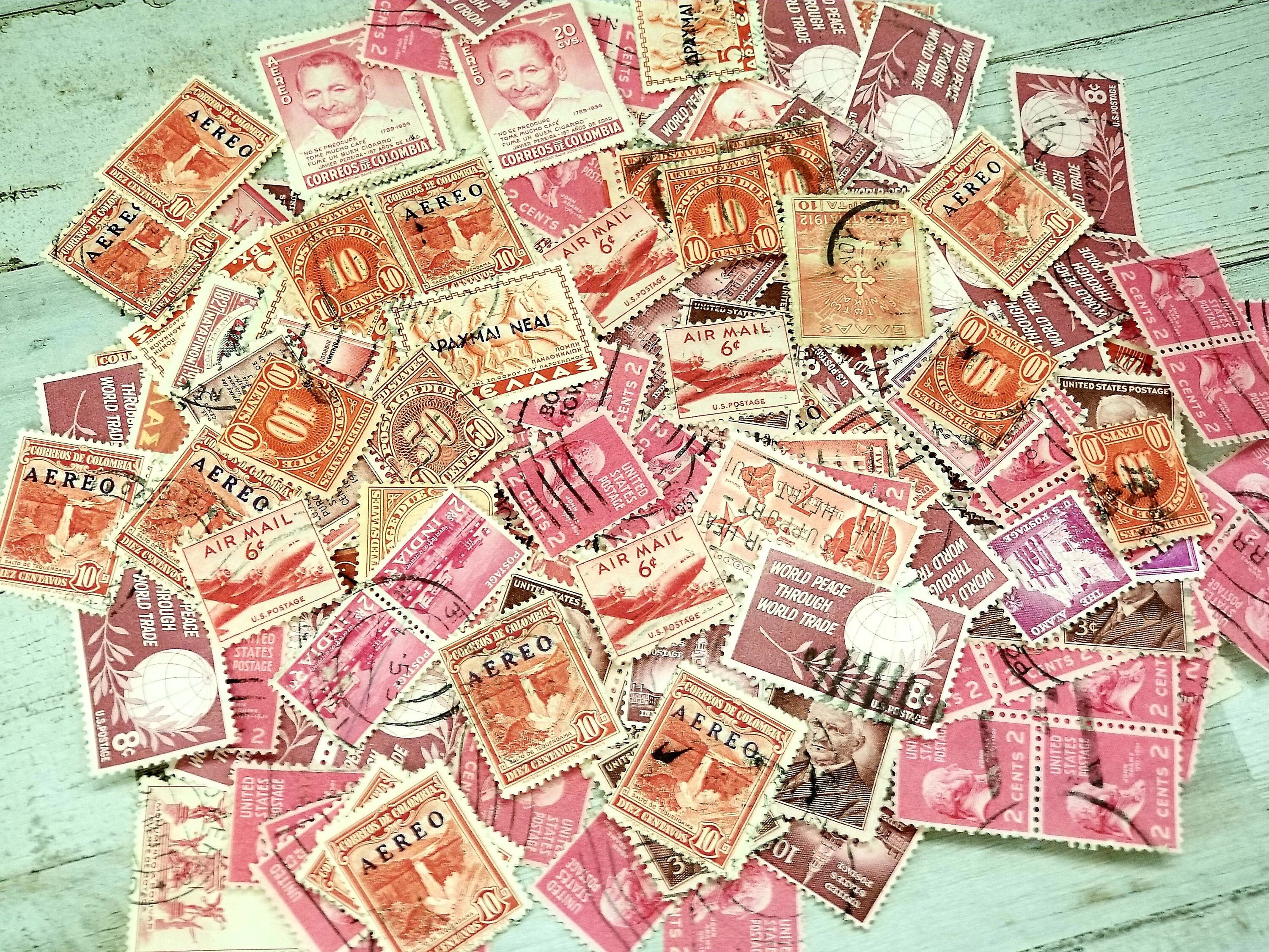 珍しい切手　アメリカ歴史 American Stamps Vintage 珍しい切手 アメリカ歴史 American Stamps Vintage YS1949-50