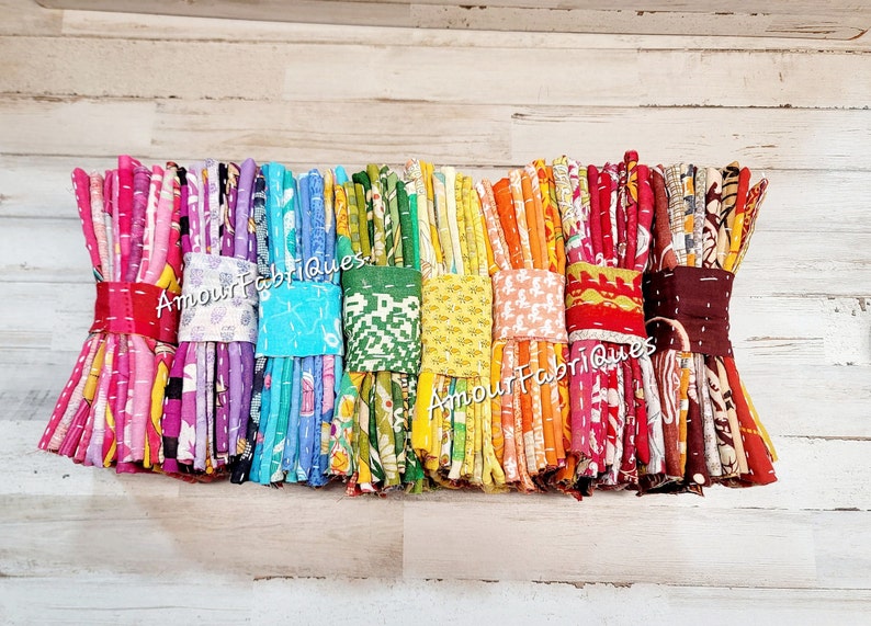 LARGE 4 LBS Kantha Fabric/kantha Quilt Kit/kantha Fabric Etsy