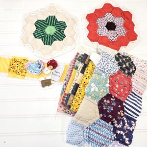 Grandes paquetes de retazos de colchas vintage, patchwork hecho a mano, colcha de corte, kit de puntada lenta, material para diario basura, estilo rústico, bloque de colcha 21