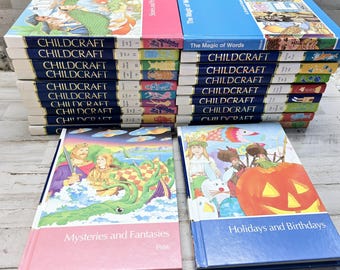 Vintage Child Craft World Book Series 1994 • Educational Books for