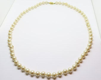 Vintage Monet Faux Pearl Necklace