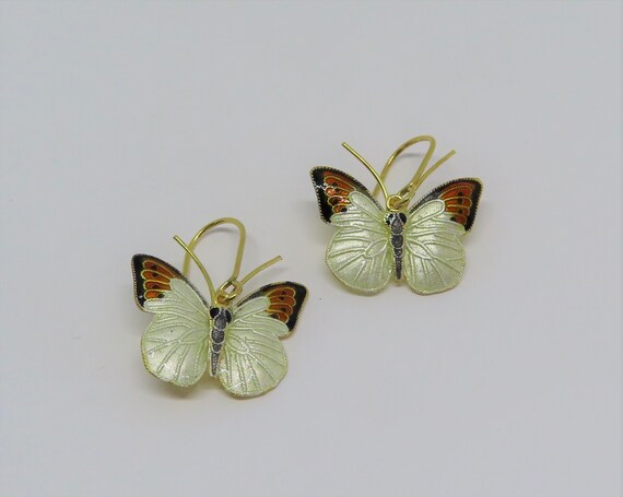 Vintage Thousand Flowers 1980s Figural Butterfly … - image 4