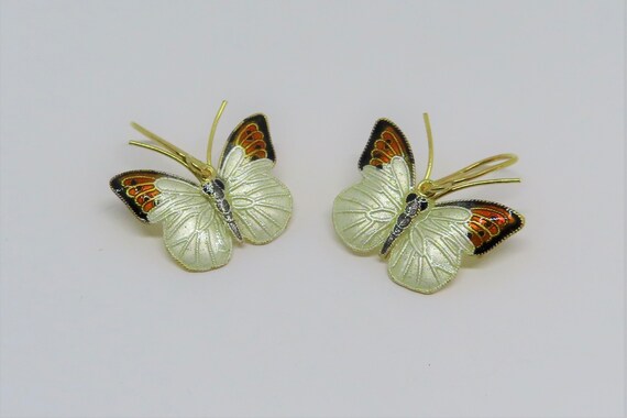 Vintage Thousand Flowers 1980s Figural Butterfly … - image 3