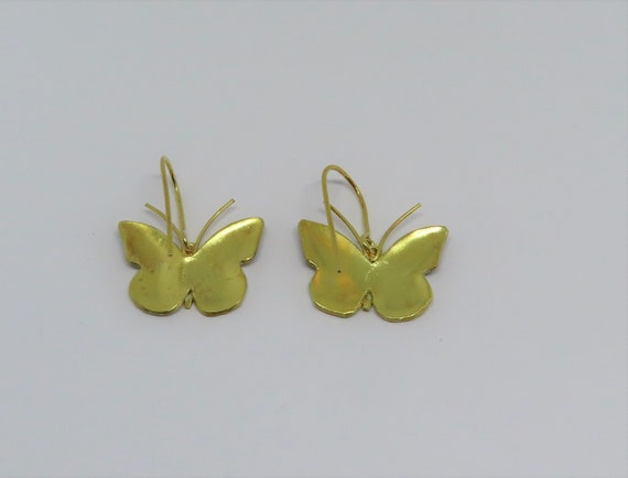 Vintage Thousand Flowers 1980s Figural Butterfly … - image 6