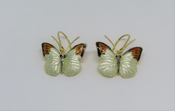 Vintage Thousand Flowers 1980s Figural Butterfly … - image 5