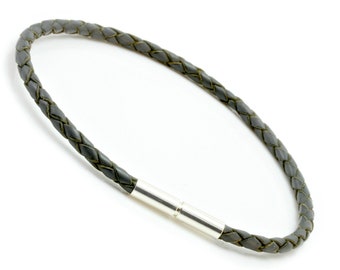 Pandora Bracciale In Pelle Nera Con Chiusura A T 591675C01 - Foto 9