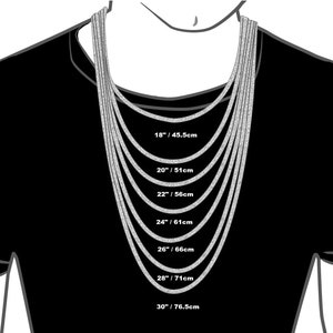 Collar de cuero marrón oscuro para hombre con cierre de plata de ley. Hecho a mano en el Reino Unido. imagen 7