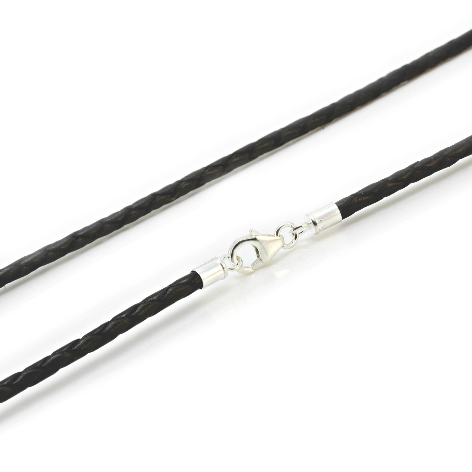 FindChic Chaîne à maillons cubains 5/12/14 mm pour femme, plaqué argent