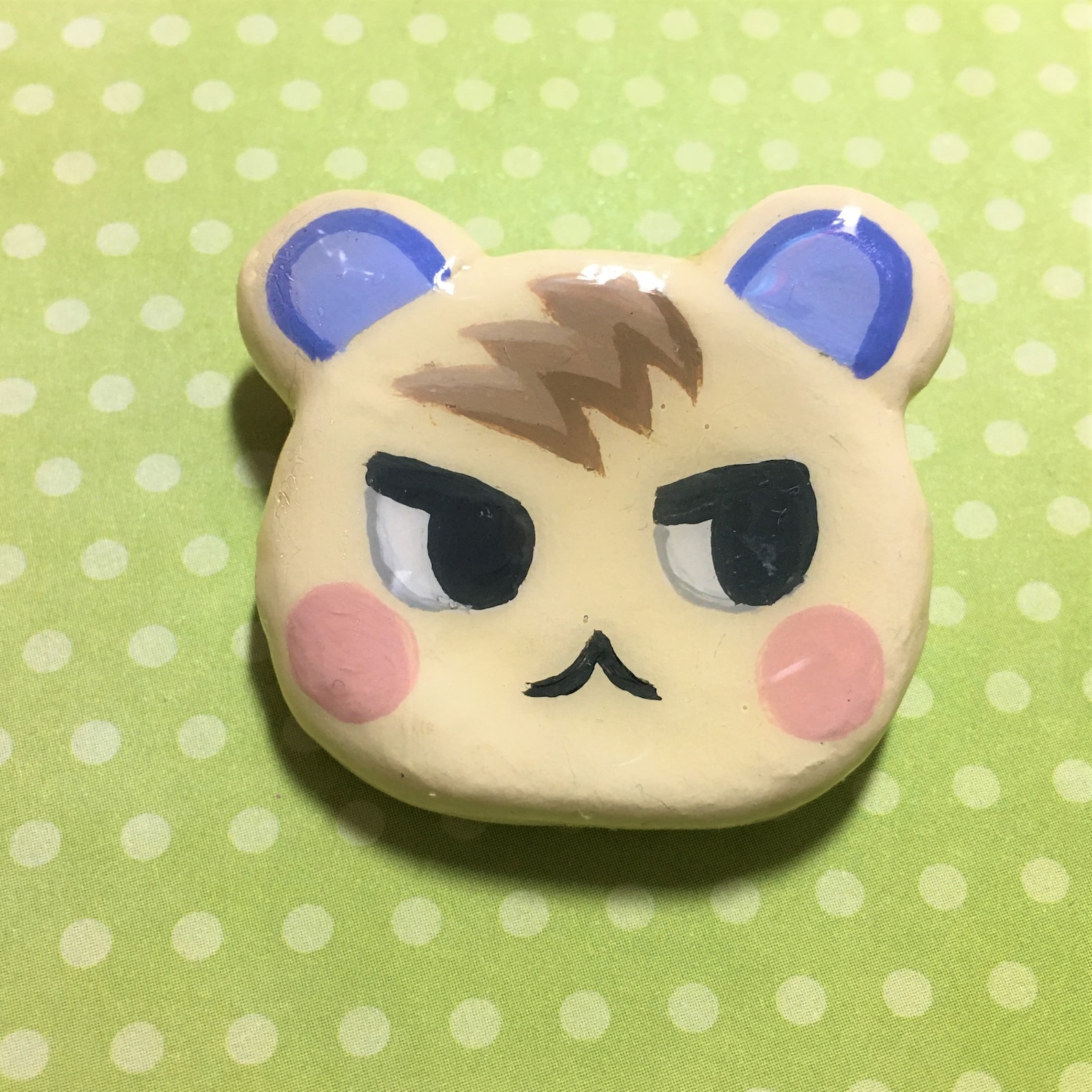 Animal Crossing Clay Pins Etsy