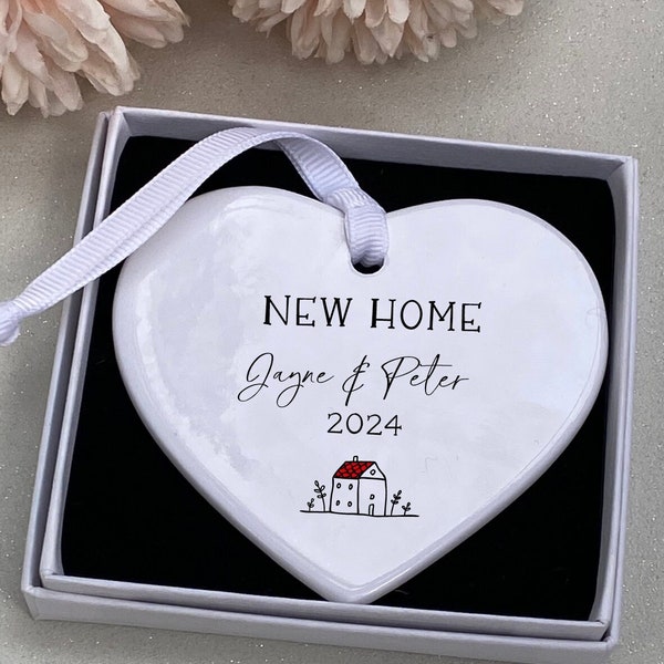 New Home gift 2024, Red house, New Home 2024, Personalised,  Housewarming, New home keepsake, new home gift, new home, house gift,