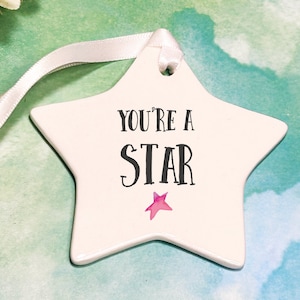 Vous êtes une star, réussite à l'examen, réussite à l'examen, réussite au GCSE, A Level, cadeau pour les examens, réussite à l'examen, vous êtes une star,