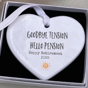 Retirement Gift, Retirement 2025, Retired, leaving work retiring, Retirement Gift 2025, Retiring, Retirement Keepsake, Retirement Ceramic,