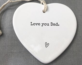 Missing Daddy Hanging Wooden Heart FATHERS DAY Gift Him Daughter Thank You 002 Missing Daddy Hanging Wooden Heart FATHERS DAY Gift Him Daughter Thank You 002