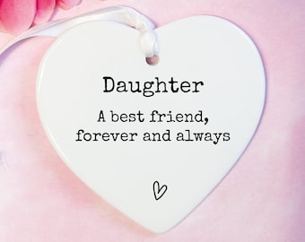 Daughter, Daughter Gift, Daughter keepsake, Daughter quote, Mother and Daughter, Father and Daughter, Daughters, Daughter ornament