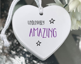 Ceramic Keepsake Ornament, You Are Amazing Gift