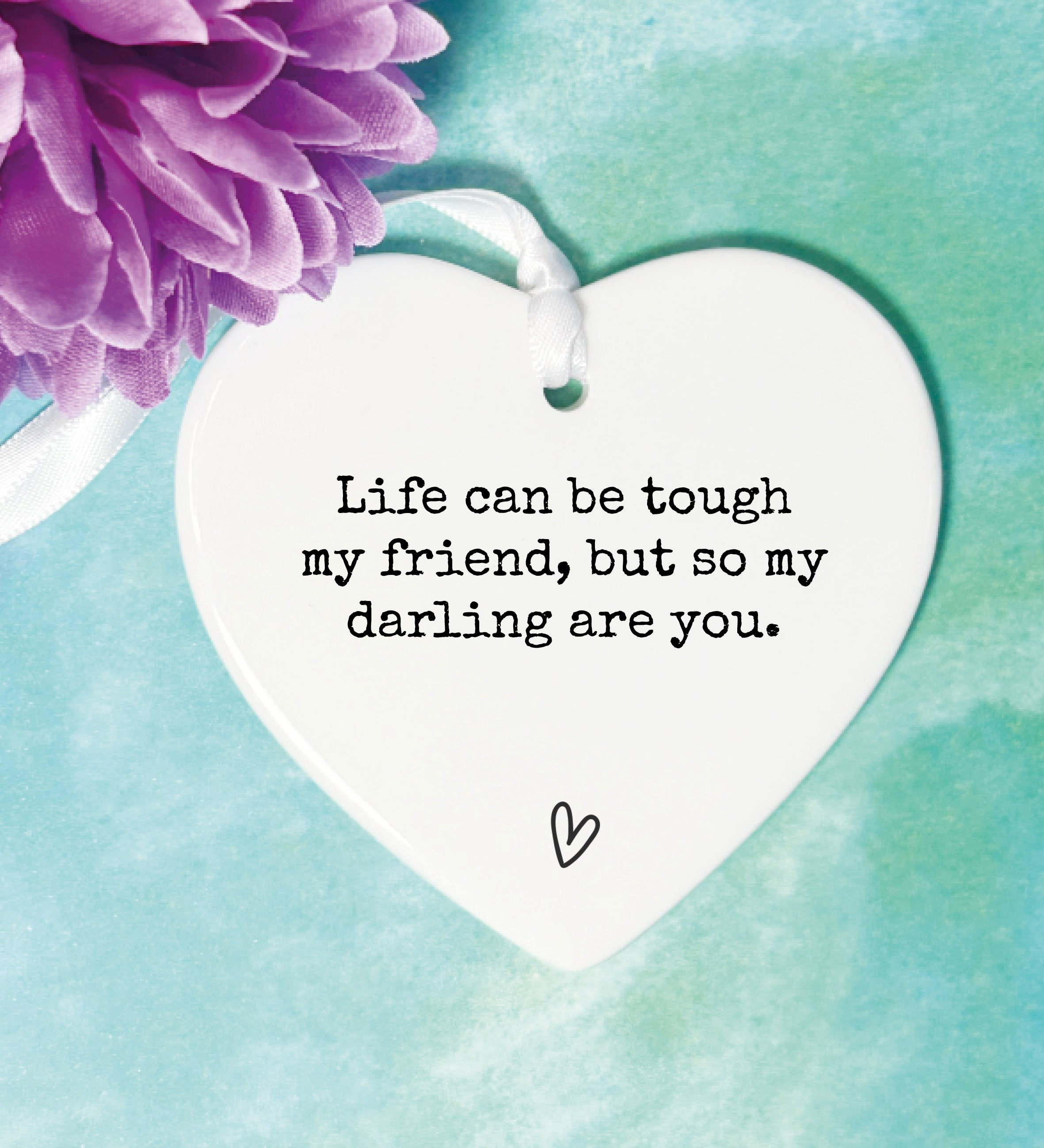 Keepsake Heart Ceramic, Thinking of You Gift - Etsy, image size:2362x2598