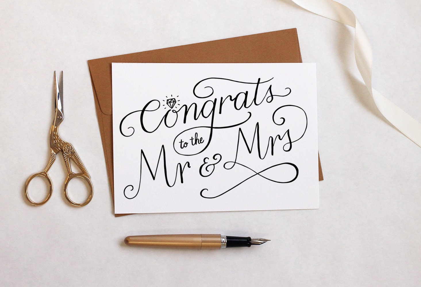 Printable Wedding Card Congrats to the Mr & Mrs Wedding - Etsy Printable Wedding Card Congrats to the Mr & Mrs Wedding - Etsy