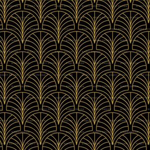 Art Deco Clipart Clip Art Clipart Gatsby Wedding Clipart Seamless Pattern Digital Papers Instant Download Commercial Use image 6