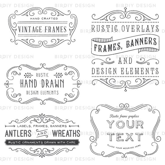 Two stylish framesbanners with colors brush Vector Image
