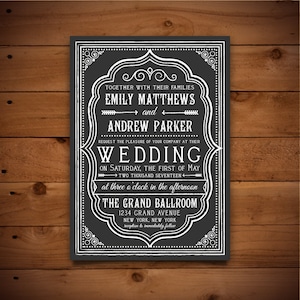 Wedding Invitation Template - Printable Wedding Invitation - Editable Wedding Template - Instant Download - Peony Collection
