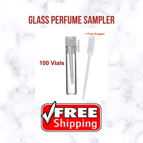 ML, Empty Perfume Sample Glass Vials Bottles, Fragrance Sampler